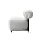 Manhattan Comfort Bartow Accent Chair in Ivory and Black AC017-IB - alternate 4